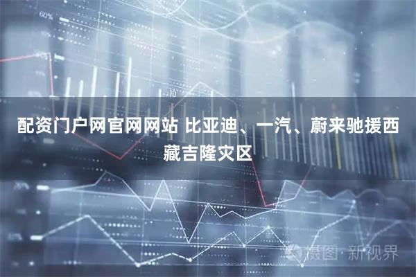 配资门户网官网网站 比亚迪、一汽、蔚来驰援西藏吉隆灾区
